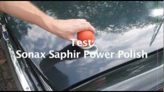 Test Sonax Saphir Power Polish [upl. by Lyckman]