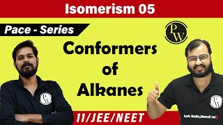 Isomerism 05  Conformers of alkanes l Degree of Unsaturation l calculation of Number of Isomers [upl. by Nelon]