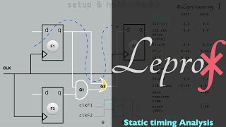 ⨘  VLSI  15  Static Timing Analysis STA concepts paths and how to fix violations  LE PROF [upl. by Matthias]