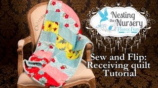 How to Flip n Stitch Quilt Tutorial for beginners [upl. by Anauq]