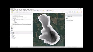 Hypsometric Curve Using QGIS and BioBase Depth Outputs [upl. by Heddie506]