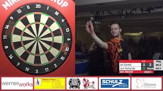 DARTS MÜHLENCUP FINALS  Jan Schmidt vs Luca Fischgrabe [upl. by Baerman]