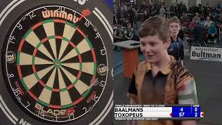 Finale aspiranten  Open Stedendriehoek  Winmau NDB Ranking 20222023 [upl. by Alimaj]