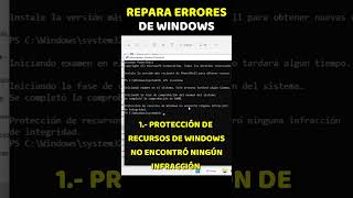 REPARAR ERRORES DE WINDOWS windows10 optimization [upl. by Zelig937]