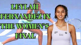 Leylah Fernandez Heads to Womens Singles Final  Tennis News [upl. by Ikram]