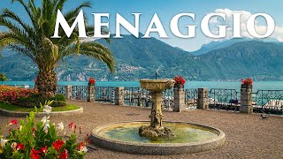 Menaggio Italy 4K  A Beautiful Town Overlooking Lake Como  Walking Tour Travel Vlog [upl. by Araek155]