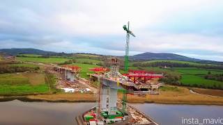 New Ross Bypass  The Longest Bridge Of Its Kind In The World [upl. by Nyrraf368]