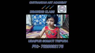 chitrankan Art academy drawing class udaipur gomati Tripura ph  7628032176 [upl. by Elyac]