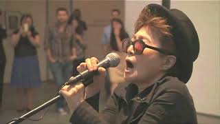 Yoko Ono Screaming at Art Show Fixed [upl. by Markland563]