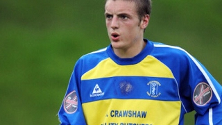 Jamie Vardy goal against FC United of Manchester when he was playing for Stocksbridge Park in 2009 [upl. by Ahseneuq361]