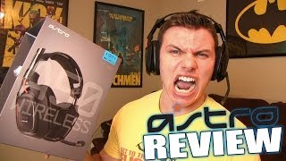 Astro A50 Wireless Gaming amp Movie Headset Review [upl. by Ydak]