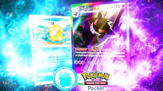 LA BARAJA QUE ANULA A SABRINA Y MISTY ¡GENGAR EX Y PSYDUCK EN POKÉMON TCG POCKET [upl. by Upshaw]