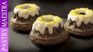 Mini Poppy Seed Bundt Cakes  Pastry Maestra [upl. by Ellenehs]