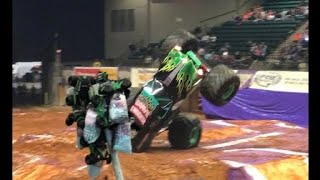 Monster Jam Tupelo 2017 [upl. by Emelen86]