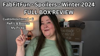 FabFitFun Spoilers  Full Box Review  Winter 2024 [upl. by Mcneil658]