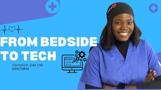 MY JOURNEY FROM BEDSIDE NURSING TO WORKING IN TECH [upl. by Wren]