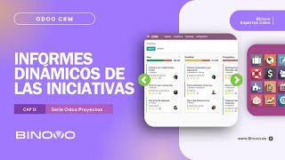 ODOO CRM  Tutorial 12 📌 Informes dinámicos de iniciativas [upl. by Ahiel]