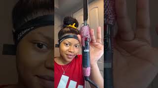 Installing 360 Lace Frontal Wig  Top Messy Bun Tutorial [upl. by Robi]