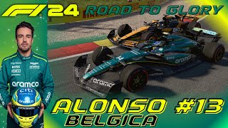 UNDERCAT masivo nos regala la VICTORIA  F1 24 Alonso Road to Glory 13 GP Bélgica [upl. by Aseeram935]