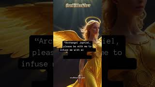 Prayer to Archangel Jophiel for Wisdom and Enlightenment angel soulnourishment [upl. by Seligman]