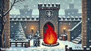 Lets guard the fort in winter with the knights medieval music ambient [upl. by Hairahs]