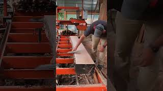 Milling 44 Six Inch Oak Planks on the WoodMizer LT15 Wide Sawmill [upl. by Janeta660]