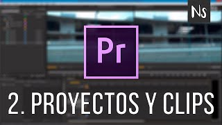 Curso Premiere CS6CC  2 Proyectos secuencias y clips [upl. by Latnahc]