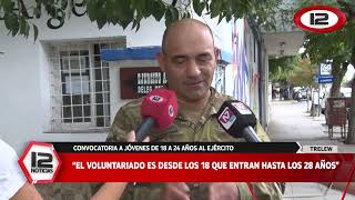 Abrieron las inscripciones al servicio militar voluntario [upl. by Galatia]