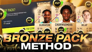 The Best LOW BUDGET Method in FIFA 22 Bronze Pack Method [upl. by Nuahsal919]