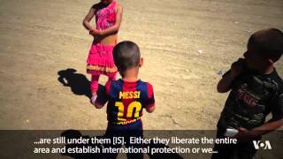 Yazidi Refugees Continue to Feel Threatened by IS [upl. by Redman]