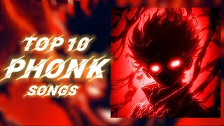 TOP 10 PHONK SONGS 😈 UNDER 20 MINUTES TOP TRENDING 2024 amp 2025 [upl. by Reffineg906]