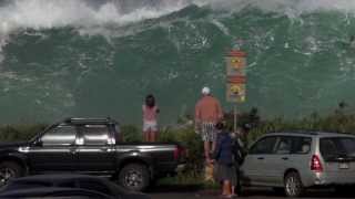 Mega Wave at Sharks Cove [upl. by Norrek]