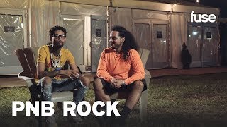 PnB Rock Talks Creating Music With Summertime Vibes  Fresh Off The Stage  Fuse [upl. by Analat]