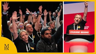 Labour conference backs reversing winter fuel cut after unions plea [upl. by Free983]