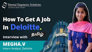 Deloitte Interview Experience for freshers 2022  How to crack Deloitte interview in tamil  EES [upl. by Laina]