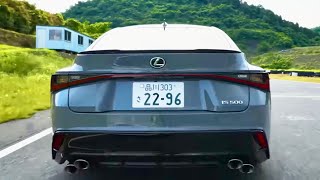 Lexus IS 500 F SPORT Performance V8  Driving Sound [upl. by Obara991]