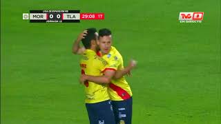 Gol de G Ramírez  Atlético Morelia 1  0 Tlaxcala  Liga BBVA Expansión MX [upl. by Naylor]