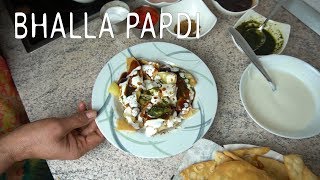 Dahi Bhalla Papdi Chaat Recipe  How to make Papdi Chaat  Papri Chaat Recipe  PUNJABI HOMEMADE [upl. by Annawahs]