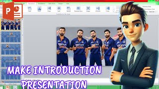 How to Make Introduction Presentation in Powerpoint [upl. by Kort431]