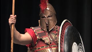 Ancient Greek Hoplite presentation quotFighting in the Shadequot 1192019 [upl. by Halfon]