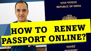 Step by Step Detailed Process Documents required How to renew Indian Passport Online [upl. by Alimaj]