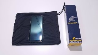 Samsung Galaxy S8 Armor Suit Screen Protector Full Coverage Installation [upl. by Eirojram]