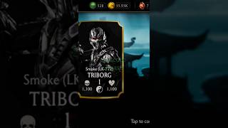 Free SMOKE LK 7T2 Triborg 🔥 Mortal Kombat Mobile Gameplay [upl. by Ihtraa]