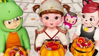 Kongsuni and Friends 🎃Trick or Teat 🎃Halloween Episode 🎃Kids Cartoon 🎃Toy Play 🎃Kids Movies [upl. by Bernetta461]