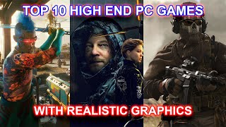 Top 10 high end pc games  High end pc games [upl. by Janessa197]