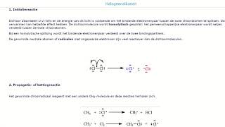 4 Homolytische substitutie [upl. by Nmutua]