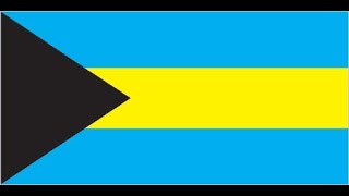 The Bahamas  Drawing Every Countrys Flag [upl. by Ydasahc336]