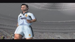 El Clasico Real Madrid vs FC Barcelona Fifa 2001 Playstation2 [upl. by Negiam]