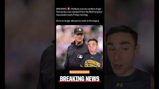 ANGEL HERNANDEZ HAS BEEN FIRED BY MAJOR LEAGUE BASEBALL [upl. by Britney]