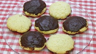 Cómo hacer galletas caseras de naranja cubiertas de chocolate [upl. by Zoellick]